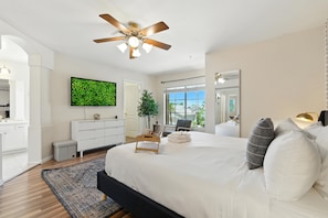 4 bedrooms, iron/ironing board, travel crib, free WiFi