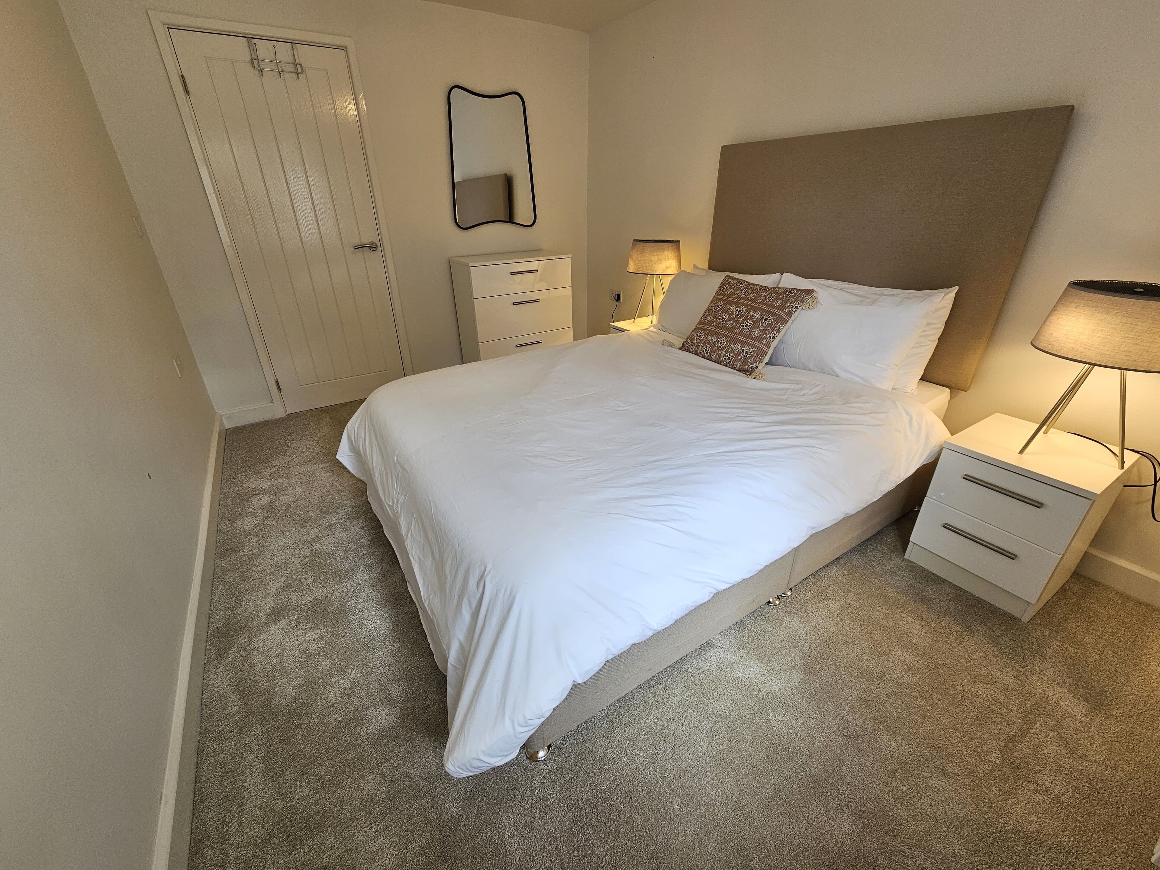 4 soveværelser, sengetøj