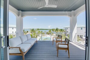 Luxury House, Sea View | Balcony view