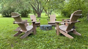 Property grounds - Timber Haven - Serene getaway-Fireplace, air conditioning, fire pit, grill, WiFi (Cohocton)