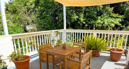 Sunny studio with deck in Esperanza
