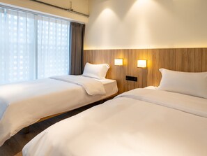 Comfort Twin Room | Free WiFi - Chengdu Qingcheng Youth Hostel Apartment (Chengdu)