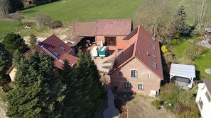 Exterior - Spacious vacation apartment near Cottbus, Spreewald and Lusatian Lakeland (Neuhausen/Spree)
