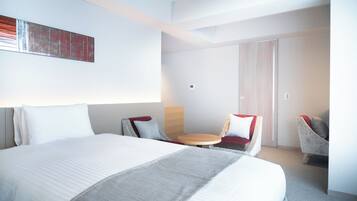 エグゼクティブ ダブルまたはツインルーム | 羽毛の掛け布団、セーフティボックス (室内)、遮光カーテン、WiFi (無料)