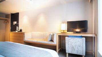 Superior Double Room | Down comforters, in-room safe, blackout drapes, free WiFi