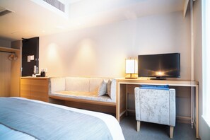 Superior Double Room | Down comforters, in-room safe, blackout drapes, free WiFi