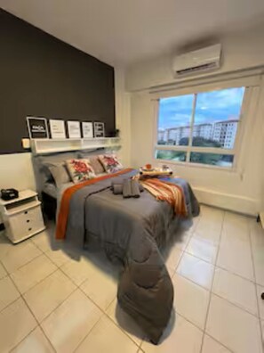 1 sovrum, strykjärn/strykbräda, wi-fi och sängkläder