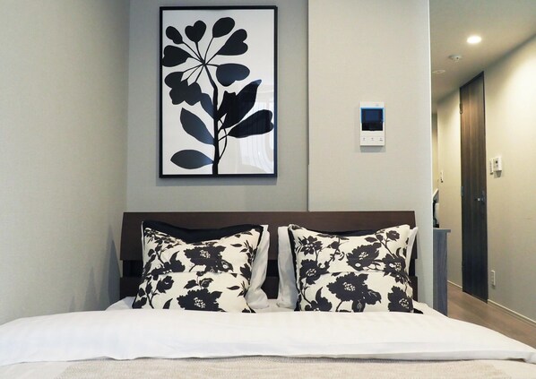 1 slaapkamer, een bureau, internet, beddengoed