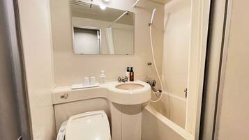 Hair dryer, towels