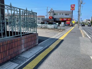 Enceinte de l’hébergement