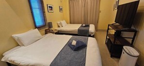 2 slaapkamers, een bureau, gratis wifi, beddengoed