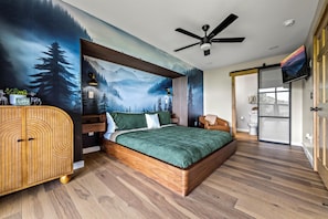 4 chambres, fer et planche à repasser, lit parapluie, Wi-Fi gratuit