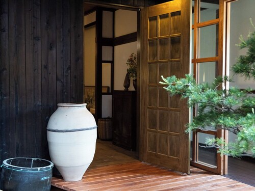 Nonsmoking 1st floor Garden Room double  Dinner and breakfast included / Shiojiri Nagano