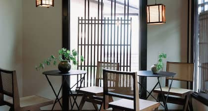 Nonsmoking 1st floor Garden Room double  Dinner and breakfast included / Shiojiri Nagano