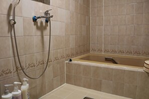 Hair dryer, towels