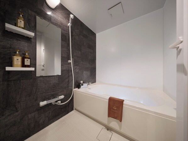 Hair dryer, towels