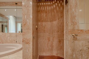 Hair dryer, towels