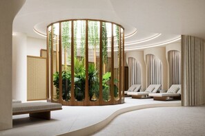 Salas de tratamientos para parejas, sauna, baño turco, masajes 