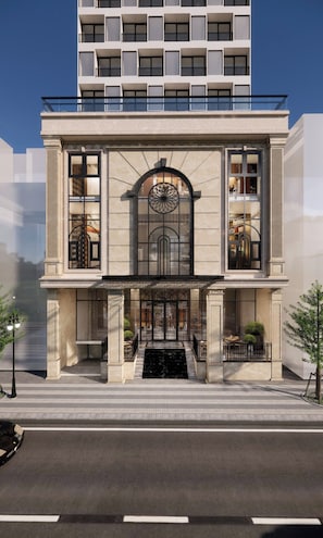 Façade de lâhĂ©bergement