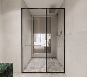 Junior Room, Balcony, Partial Sea View | Bathroom
