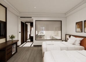 Premier Double Room Single Use, City View | In-room safe, desk, laptop workspace, soundproofing