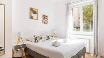 Apartment | 1 bedroom, iron/ironing board, bed sheets