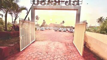 Fassade der Unterkunft