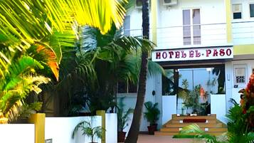 Fassade der Unterkunft