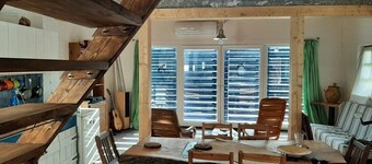 Vacation house for rent at Lake Balaton, quiet location. Beach 5 min.