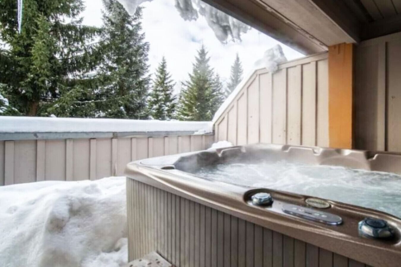 Idromassaggio all'aperto