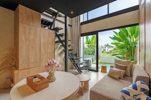 Living room - Exhale Villa by Betterplace (Canggu)