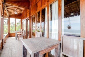 Classic-Villa, Meerblick | Balkon
