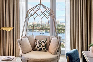 尊貴客房, 1 張特大雙人床, 露台 (Executive) | 客廳