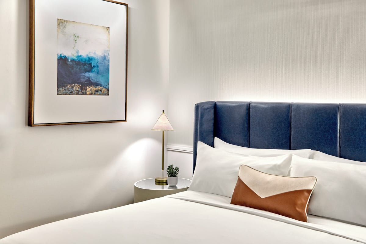 Premium bedding, pillowtop beds, in-room safe, desk