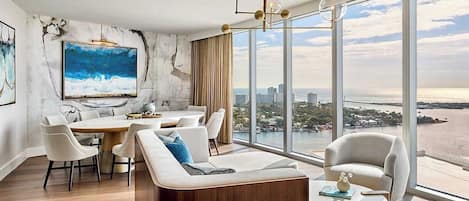 ห้องลักซ์ชัวรี่สวีท, เตียงคิงไซส์ 1 เตียง (Hospitality) | ห้องรับประทานอาหาร