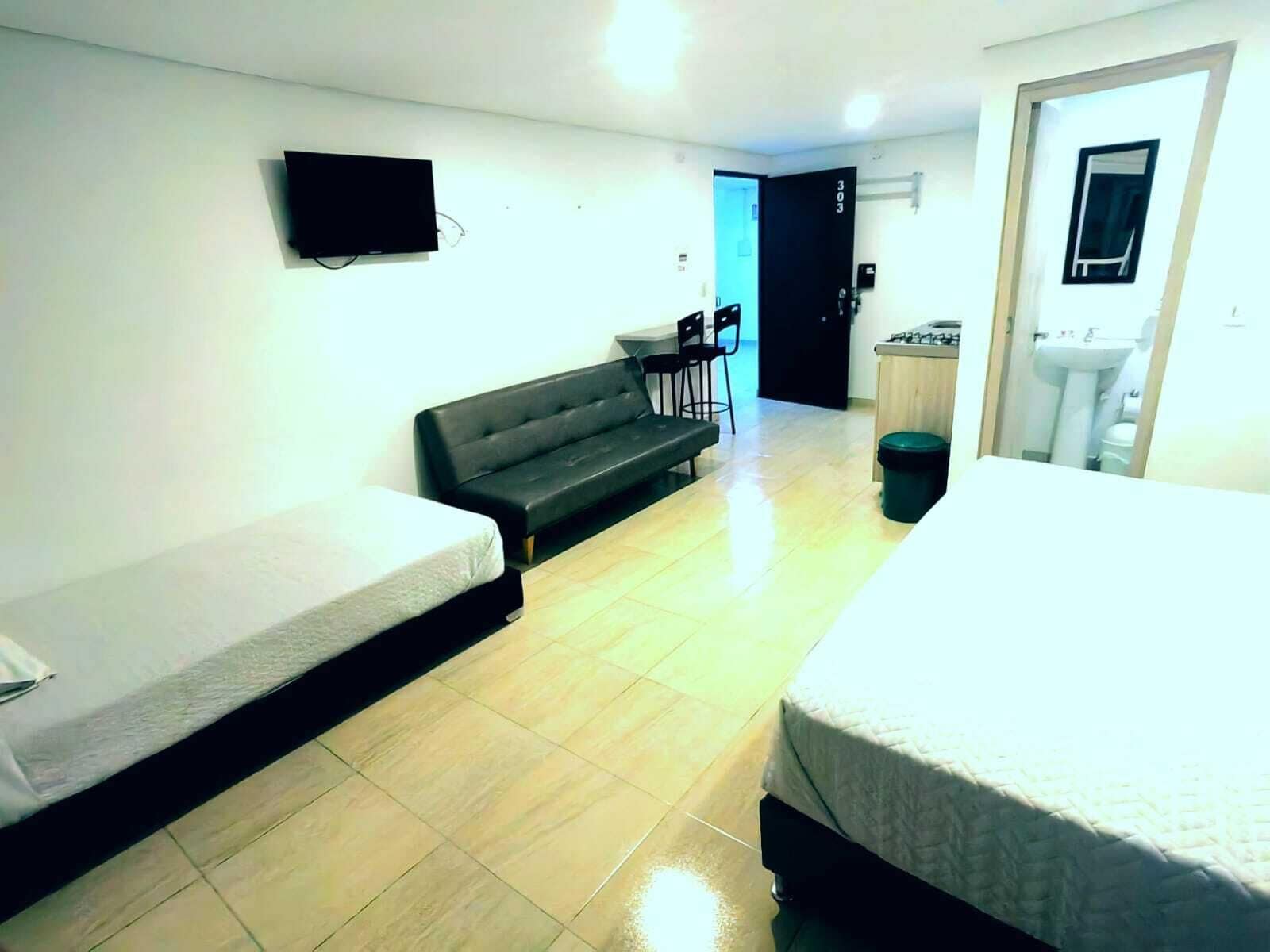 Lägenhet Comfort | Arbetsyta för laptop och gratis wi-fi