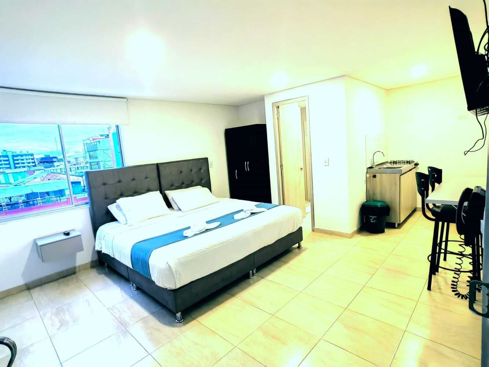 Lägenhet Comfort | Arbetsyta för laptop och gratis wi-fi