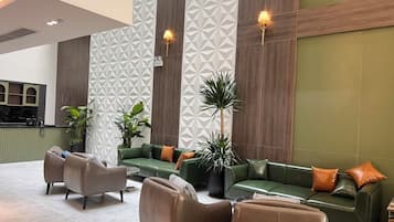 Sala de estar en el lobby