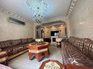 Apartment | Living area - Yildirim Hotel Apartments (Tangier)