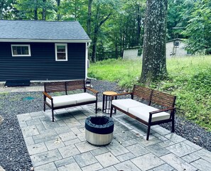Terrace/patio - Zen House at the Mountain Ridge (Gardiner)