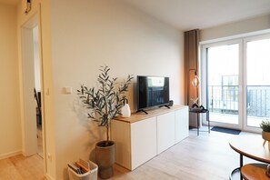 Interior - Kojoten33 - pure North Sea feeling. Balcony. Stylish. Close to the beach. (Tossens)