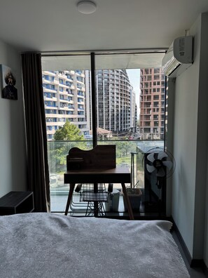 1 habitación, tabla de planchar con plancha y wifi 