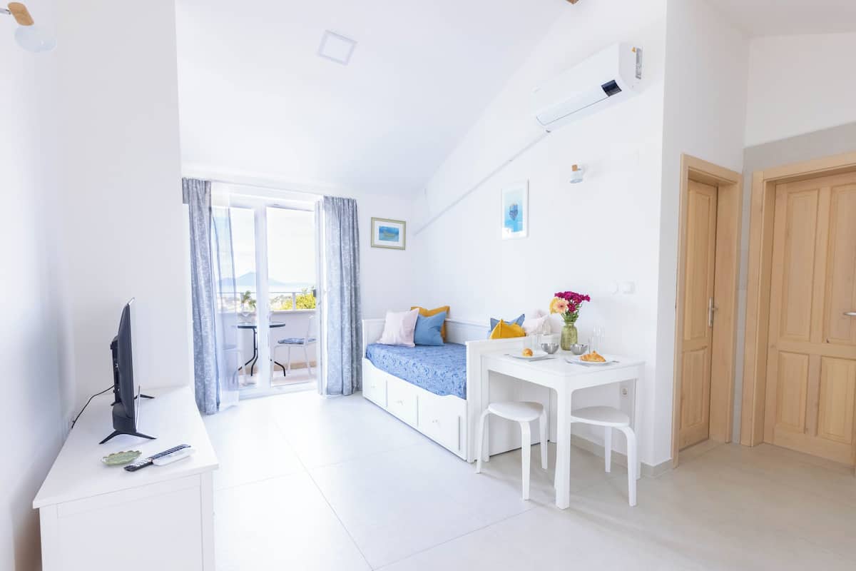 Apartman 8, balkon, pogled na more | Ljudisolering och gratis wi-fi