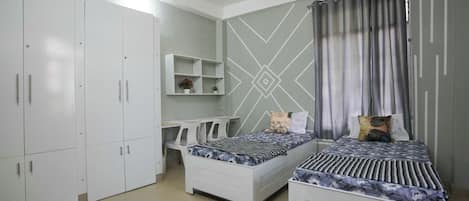 4 quartos, Wi-Fi, roupa de cama