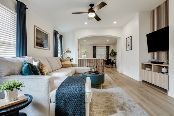 Smart-tv och böcker