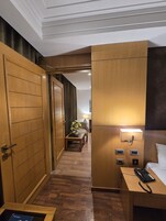 Deluxe Double Room | In-room safe, desk, laptop workspace, blackout drapes