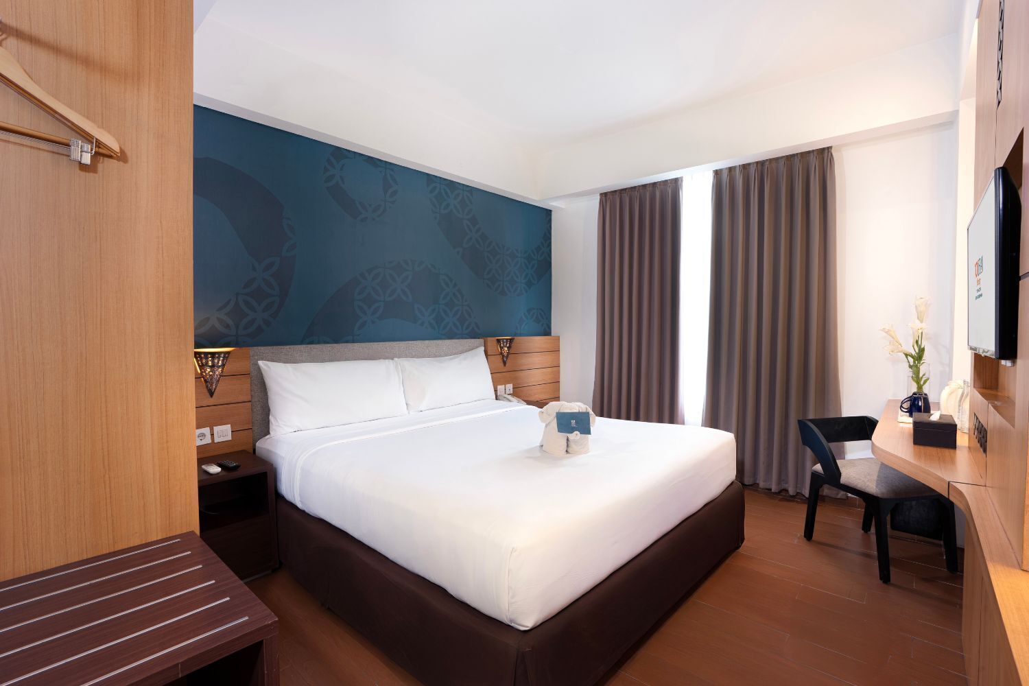 Habitación Deluxe con 1 cama matrimonial o 2 individuales | Wifi gratis y ropa de cama 