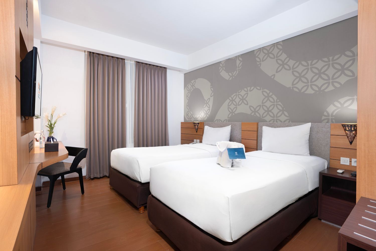 Wifi gratis y ropa de cama 