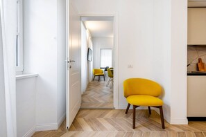 Deluxe appartement, 2 slaapkamers | Gratis wifi, beddengoed