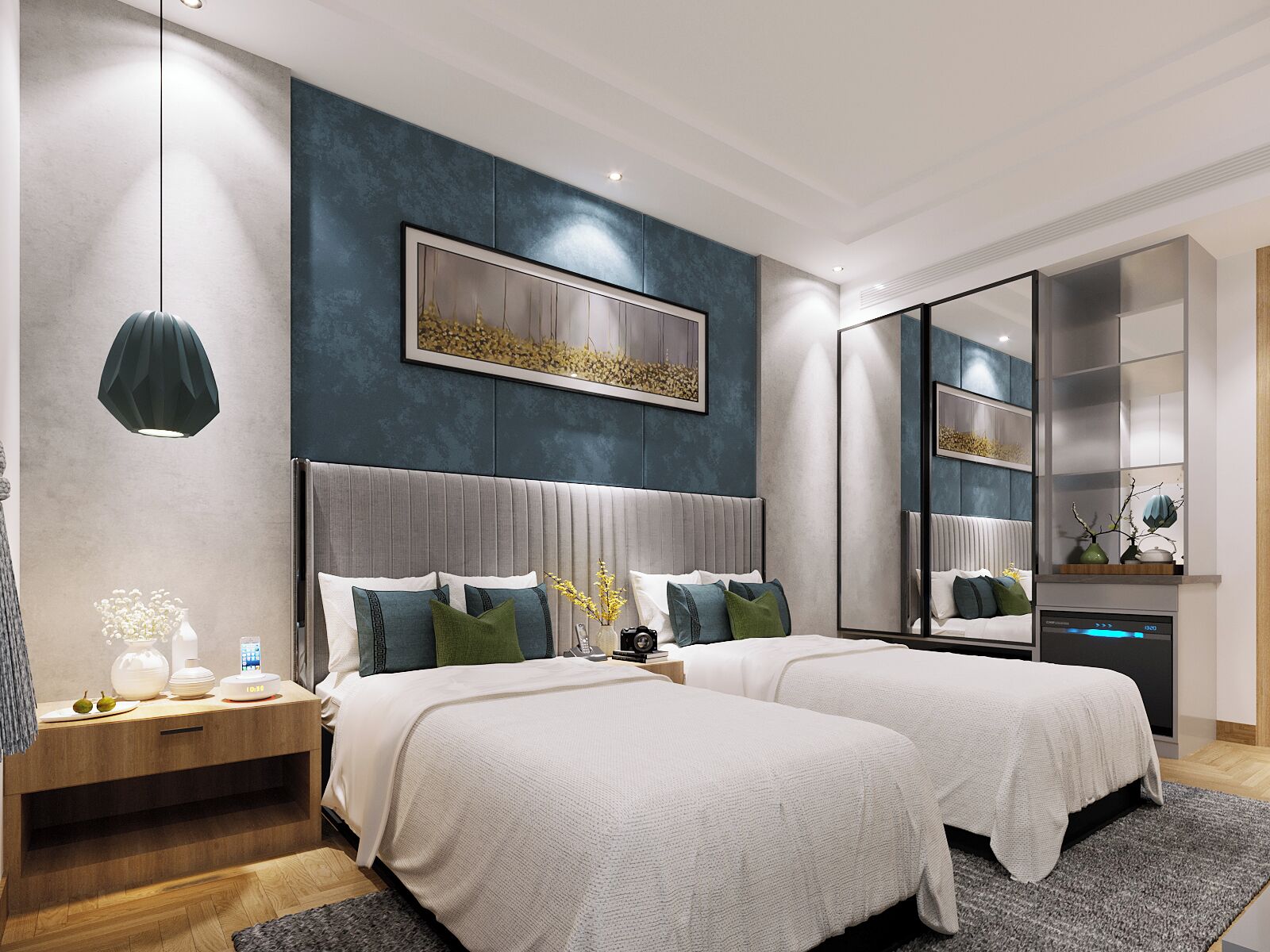 Executive Twin Room, Hill View